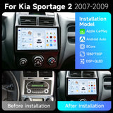 9-Inch Android 15 Car Stereo Multimedia Player for Kia Sportage Android Head Unit JIUYIN