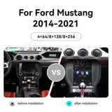 10.4" Vertical Android Head Unit for Ford Mustang 2014-2021 Android Head Unit Aotsr