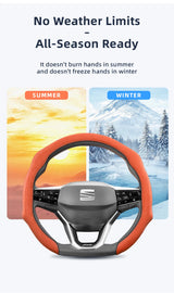 Suede Snap-On Wheel Cover for Seat Ibiza Leon Arona