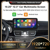 12.3 Inch Wireless CarPlay Android Auto Screen for Mercedes E-Class Android Head Unit wincago