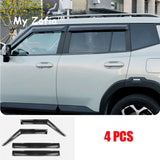 For Chery Jetour T1 2024 2025 2026 Car Side Window Wind Deflectors Weather Vent Visors Exterior Sun Wind Rain Shield Accessor