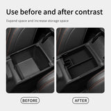 Smabee for Ford Bronco 4Door 2025+ Center Armrest Storage Box Double Layered Car Tray Car Interior Accessory Smabee