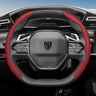 Breathable Anti-Slip Leather Steering Wheel Cover for Peugeot