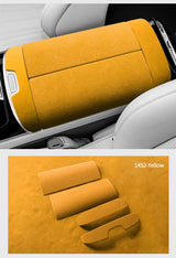 For Mercedes W223 S-Class Maybach Seat Armrest Box Cover Trim Sticker Interior Performance Tuning Accessories Made of Alcantara