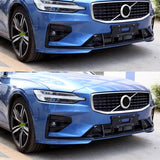 Unpainted Front Corner Skirt for Volvo S60 V60 2020-2025 Car Interior Accessory LINGLUYANG