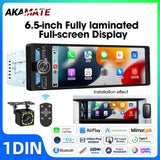 6.5 Inch Android Head Unit Wireless CarPlay Universal Android Head Unit AKAMATE