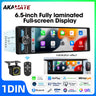 6.5 Inch Android Head Unit Wireless CarPlay Universal