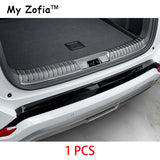 For BYD Seal U Sealion 6 Song Plus 2024 2025 Car Styling Trunk ABS Carbon Fiber Threshold Strip Tailgate Anti Kick Accessorie