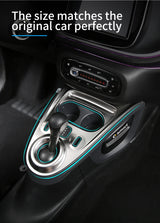 Gear Shift Panel Trim Stainless Steel for Smart 453