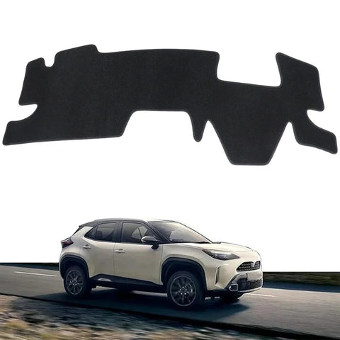 Premium Synthetic Fiber Dashboard Cover for Toyota Yaris Cross Dashboard Mat CATUSIKI