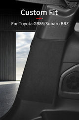 Suede Leather B Pillar Sticker for Toyota GR86 BRZ