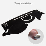 Custom Fit Dashboard Protection Mat for Nissan Navara 2015-2019 Dashboard Mat CATUSIKI