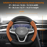 Matte Carbon Fiber Wheel Cover for VW Golf