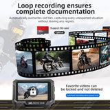3.4" Motorcycle GPS Monitor with Wireless CarPlay