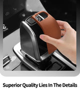 For Chery Tiggo 8 (2019-) Original Leather Center Console Gear Shift Knob Cover Anti Scratch Car Interior Tuning Accessories