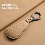 Leather Car Remote Key Case Cover For Voyah Dream PHEV 2024 Car Interior Accessory OEM