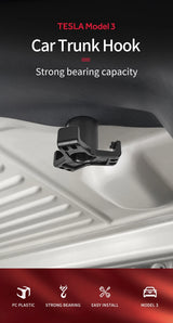 Car Trunk Hook Storage Organizer for Tesla Model 3 Car Interior Accessory GMUNI