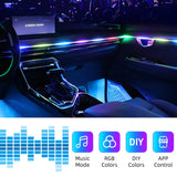 18-in-1 RGB LED Interior Ambient Lighting Kit for Universal Fit LED Ambient Light OEM
