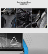 Alcantara Dashboard Panel Instrument Trim Sticker for BMW X3 G45 G48 (2025-) Car Interior Accessory OEM