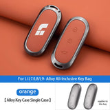 Car Key Case For Li Lixiang L7 L8 L9 2022 2023 Aluminum Alloy Car Key Case Shell