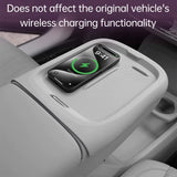For Leapmotor B10 Wireless Charging Pad Central Console Silicone Anti-Slip Protector Mat Car Interior Accessory Car Interior
