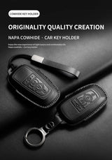 Leather Car Key Case Cover Car Interior Accessory OEM