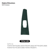 For BMW 4 Series F32 F33 F36 Center Console Multimedia Panel Trim Frame Sticker Car Interior Tuning Accessory Made of Alcantara