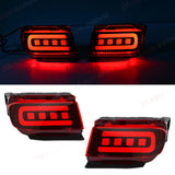 Rear Bumper Reflector Light 3-Function for Land Cruiser Car Interior Accessory MAGIC COLORM Red A 3 Functions
