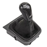 Car Speed Gear Shift Knob With Gaiter Boot for Jetta MK3 SCIROCCO III 137 138 EOS 1F7 1F8