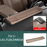 For Li Auto Lixiang L6 L7 L8 L9 MEGA i8 Screen Rear Silicone Storage Box Center Console Dashboard Organizer Tray Accessories