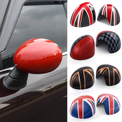 PC Exterior Mirror Caps for Mini Cooper 2015-2023 Car Interior Accessory GMUNI