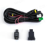 12V Fog Light Wiring Harness Switch Kit with Indicator