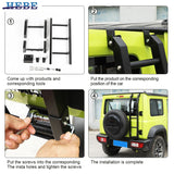 Tailgate Ladder Rack for Suzuki Jimny 2019-2025 Car Interior Accessory HEBE