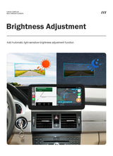 10.25-Inch Wireless CarPlay Android Auto Display for Benz GLK