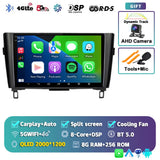 Android 14 Multimedia System for Nissan X-Trail Qashqai 2014-2020