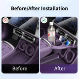 For Leapmotor B10 Car Center Console Cup Holder Storage Box Armrest Organizer Tray Armrest Box Storage OEM