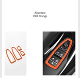For BMW F20 F21 F30 F34 Door Window Switch Lifter Panel Frame Trim Sticker