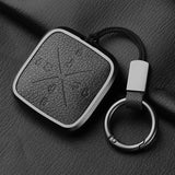 8 Button Aluminum Alloy Goatskin Car Key Case Cover for Zeekr X 001 009 2022 2023