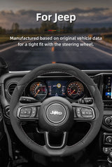 Steering Wheel Cover Anti-Slip for Jeep SUV Models Car Interior Accessory Hocasen