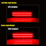 LED Bumper Reflector Lights Tail Brake Fog for Honda CRV Exterior Light iJDM