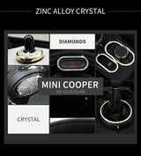 3D Rhinestone Interior Decals for Mini Cooper F54 F60 Car Interior Accessory OEM