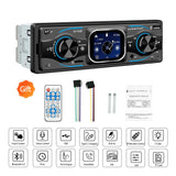 1Din Touch Screen MP3 Car Radio Bluetooth Stereo
