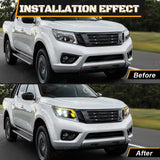 LED Headlights Turn Signal DRL for Navara 2014-2021 Car Interior Accessory MAGIC COLORM