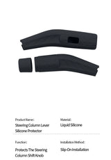 Silicone Steering Column Lever Protector Cover ( Wiper & Turn Signal Stalk) For Mercedes-Benz 2023-2026 Original Color Matching