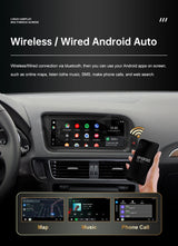 12.3 Inch Wireless CarPlay Android Auto Screen for Audi Q5