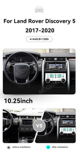 Android 13 Multimedia Navigation System for Land Rover Discovery 5 Android Head Unit Aotsr