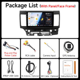 10-inch Android 13 Touchscreen Head Unit for Mitsubishi Lancer Android Head Unit JIUYIN