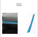 For BMW 2020-Latest Model 3er G20 G21 G28 Made of Alcantara Center Console Dashboard Trim Sticker Car Interior Tuning Accessory