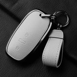 Leather Car Key Case Cover for Audi A1 A3 8V A4 B8 B9 A5 A6 C7 A7 A8 Q3 Q5 Q7 S4 S6 S7 S8 R8 TT