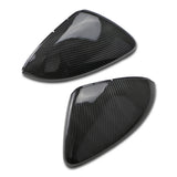 Carbon Fiber Mirror Caps For VW Golf 7 MK7 Car Interior Accessory OEM